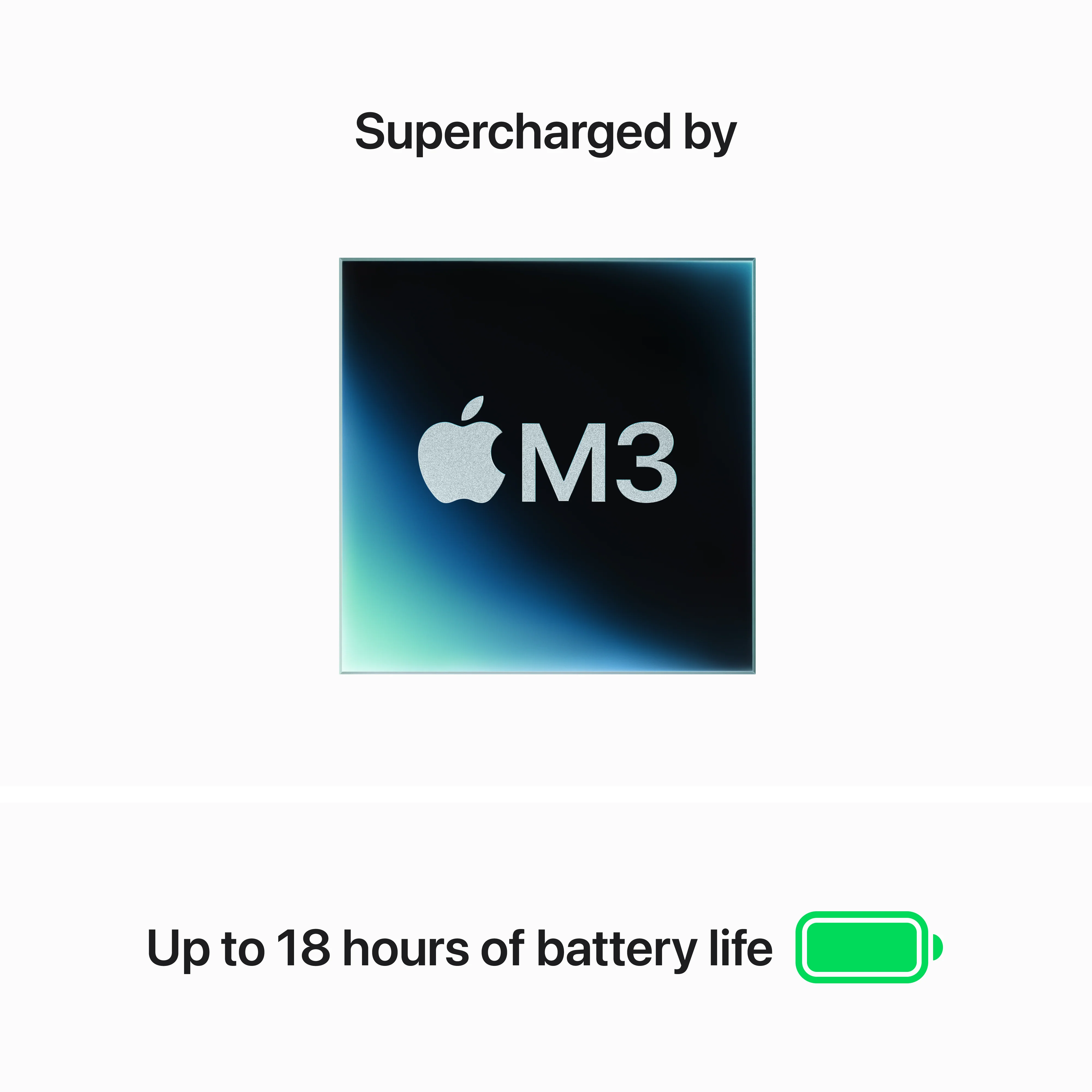 15-inch MacBook Air - M3 - Midnight - Image 4