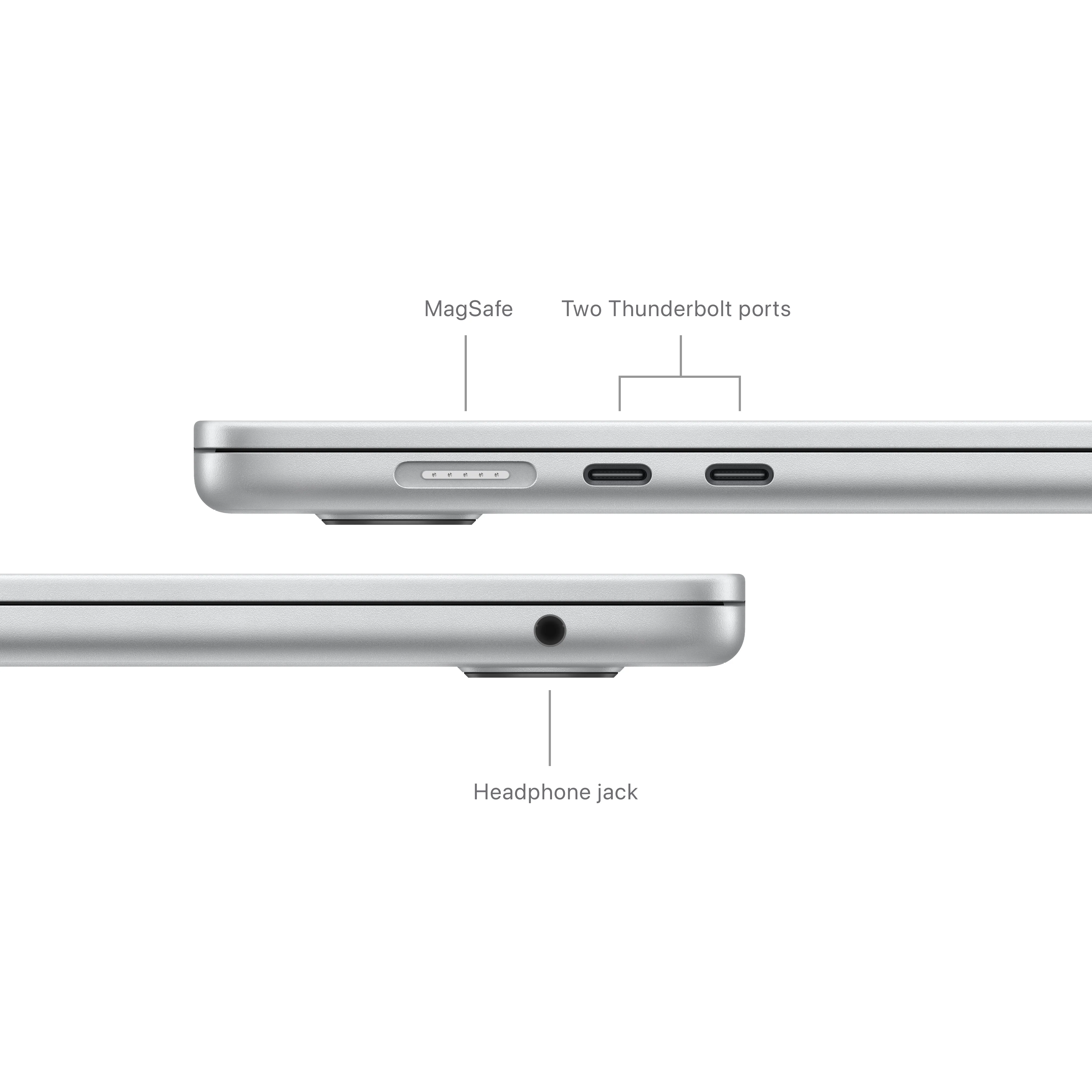 15-inch MacBook Air - M3 - Silver - Image 7