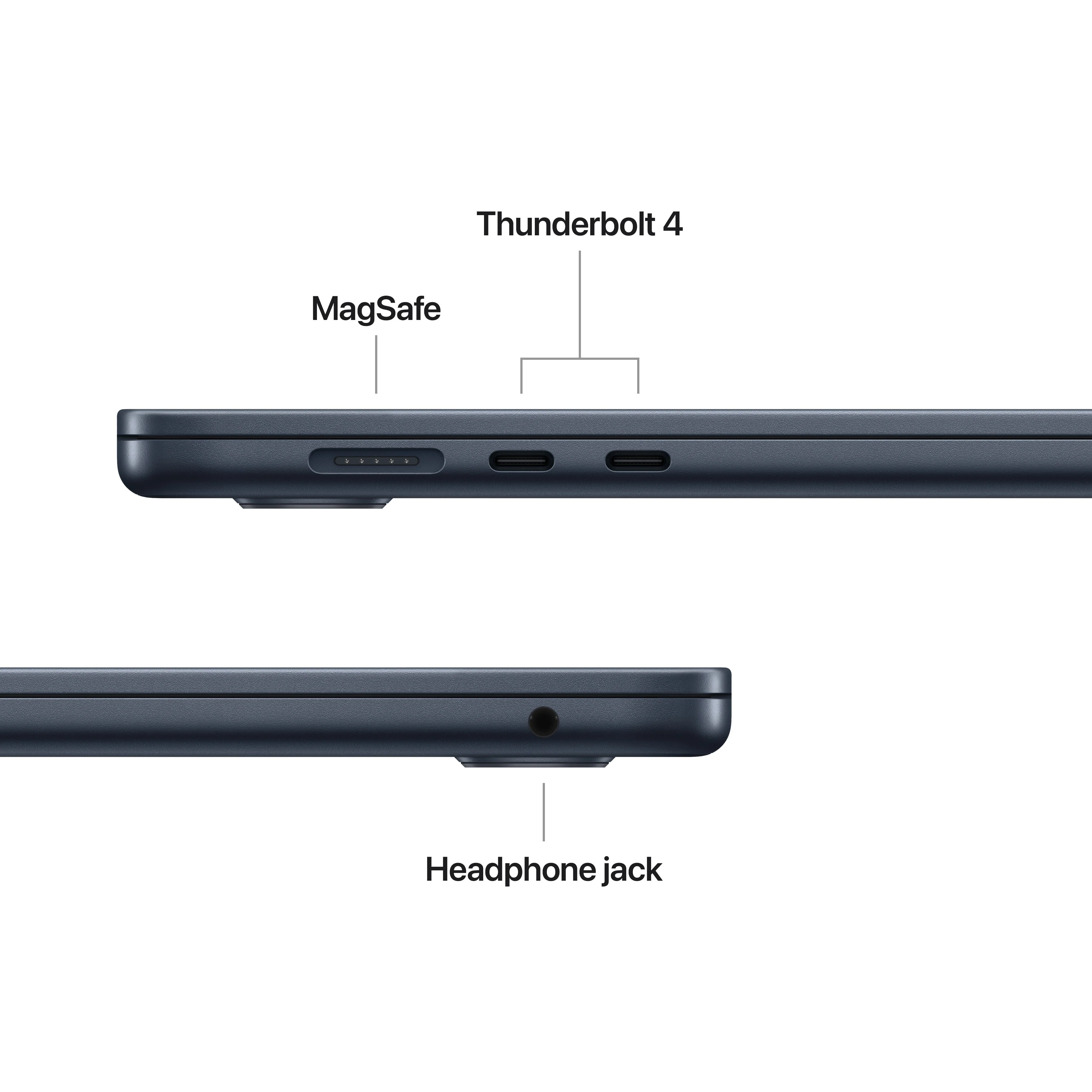 15-inch MacBook Air - M4 - Midnight - Image 7