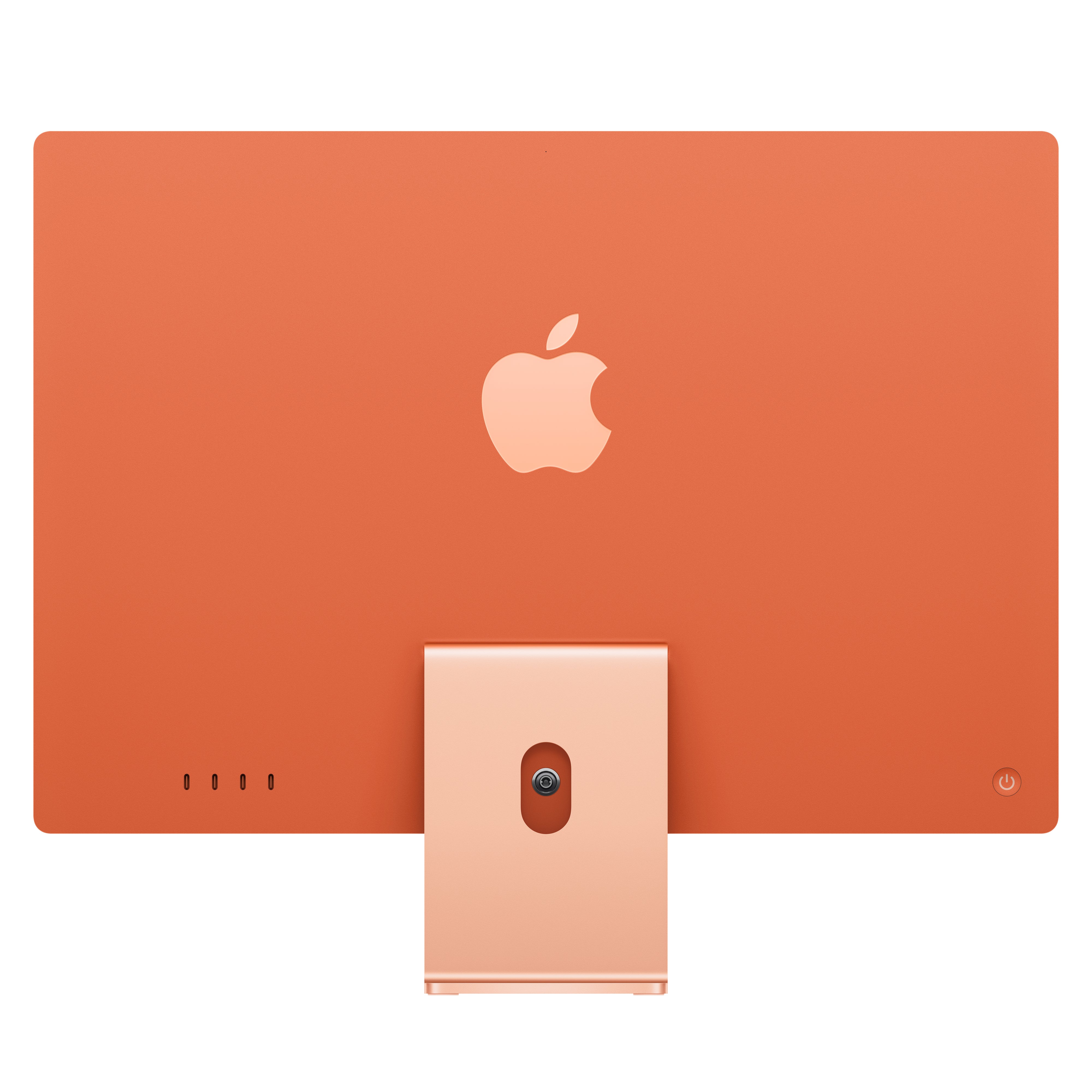 24-inch iMac - M4 (10-Core CPU and 10-Core GPU) - Orange - Standard Glass - Image 2