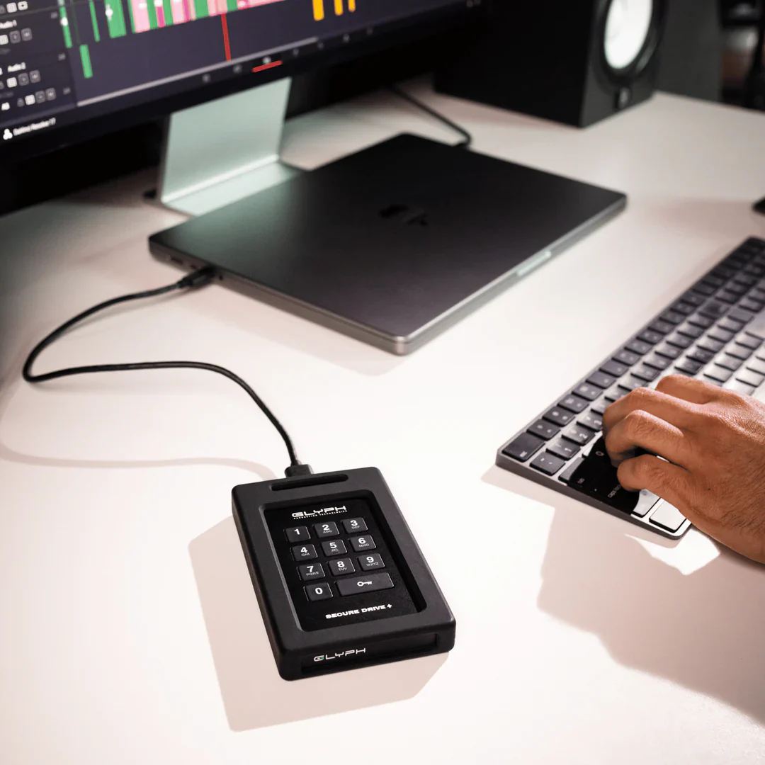Glyph SecureDrive+ Encrypted Drive with Keypad - Image 8