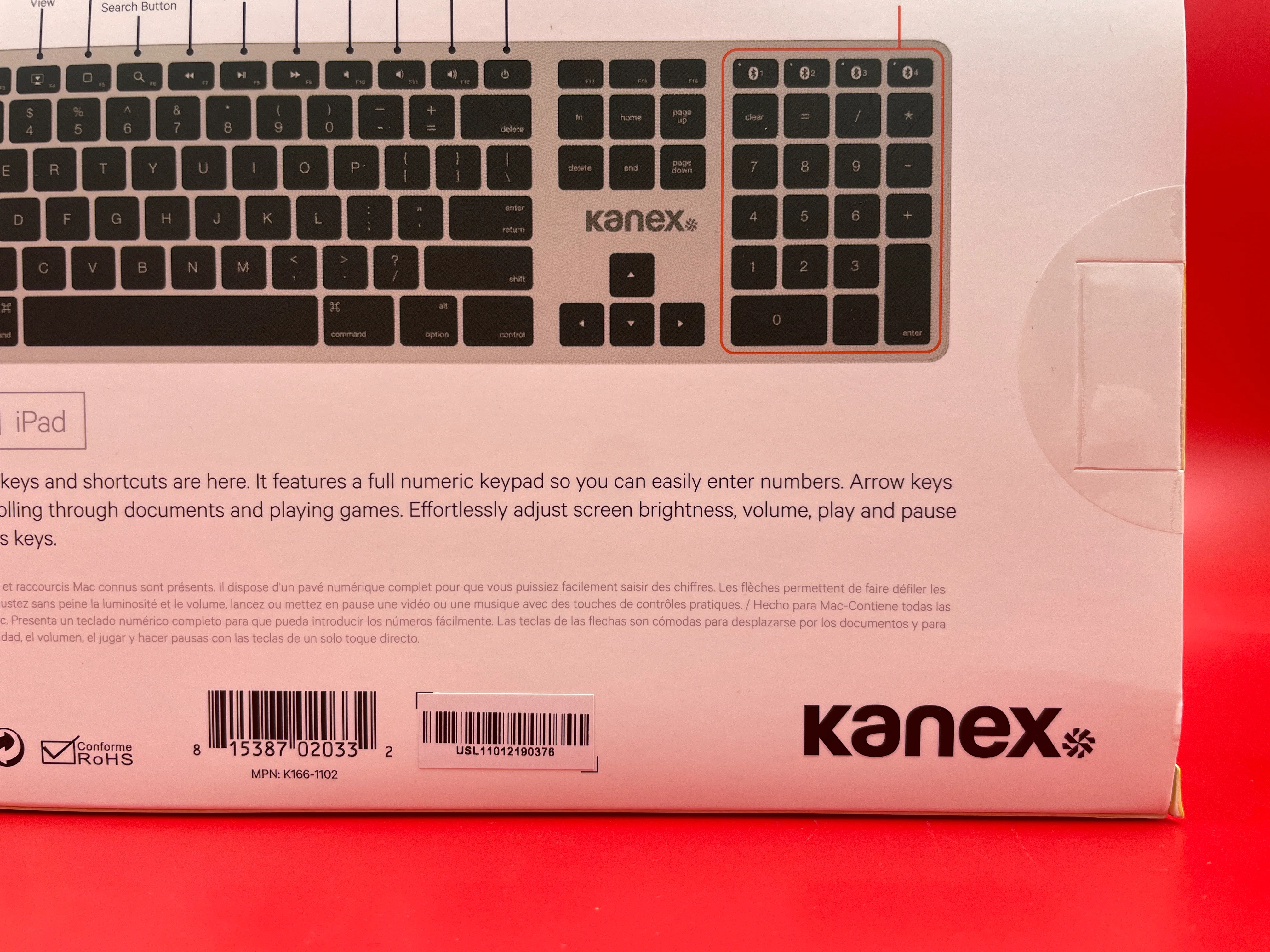 ♥ New, Factory Sealed - Kanex Multi-Sync Wireless Bluetooth K166-1102 - Image 5