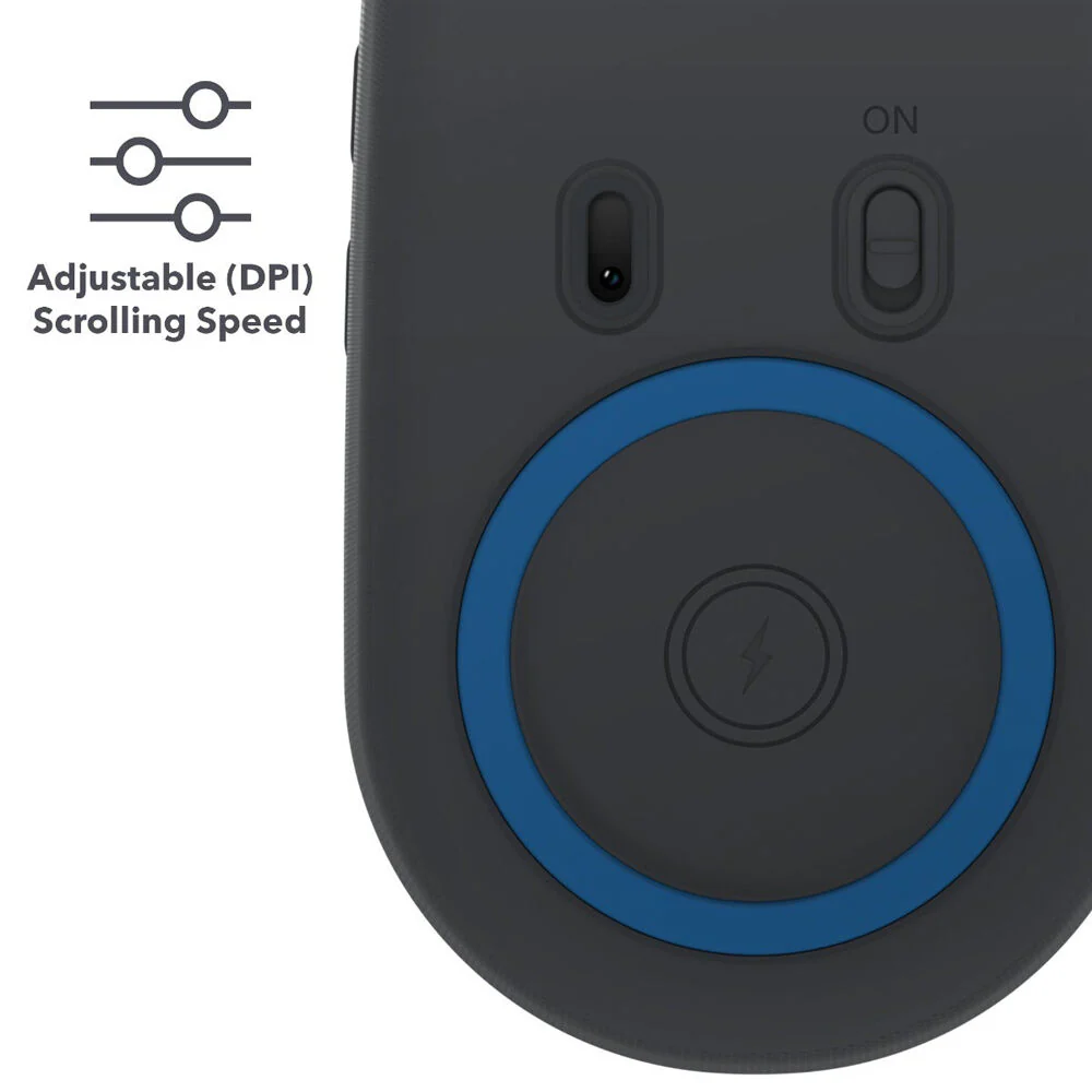 Zagg Pro Mouse Bluetooth Wireless - Charcoal - Image 6