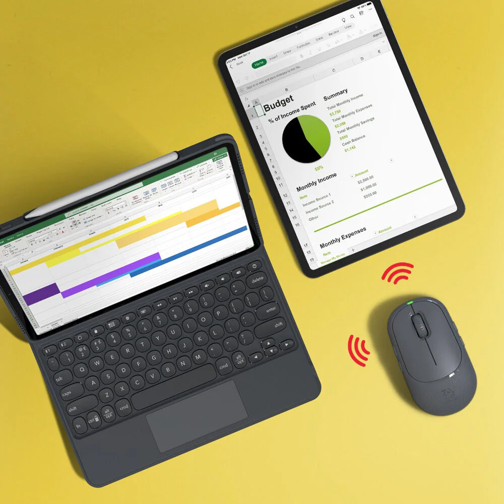 Zagg Pro Mouse Bluetooth Wireless - Charcoal - Image 8